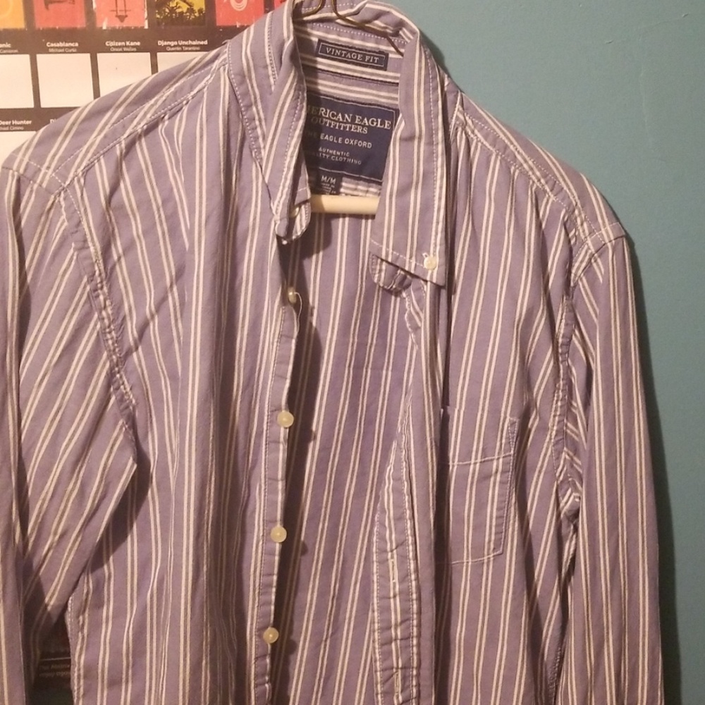 American Eagles button up